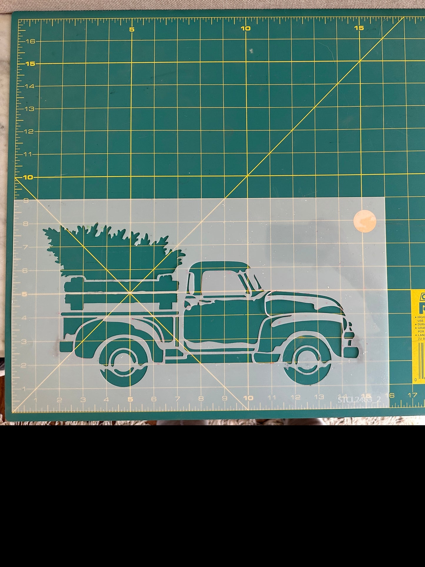 Christmas Tree Truck - used