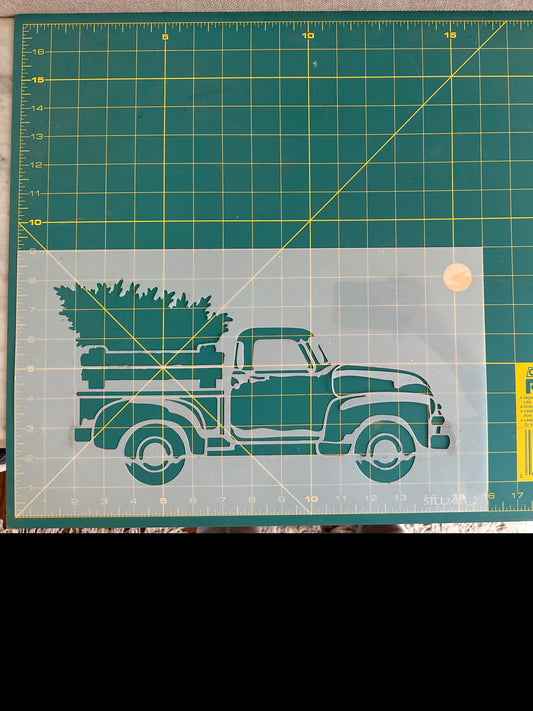 Christmas Tree Truck - used