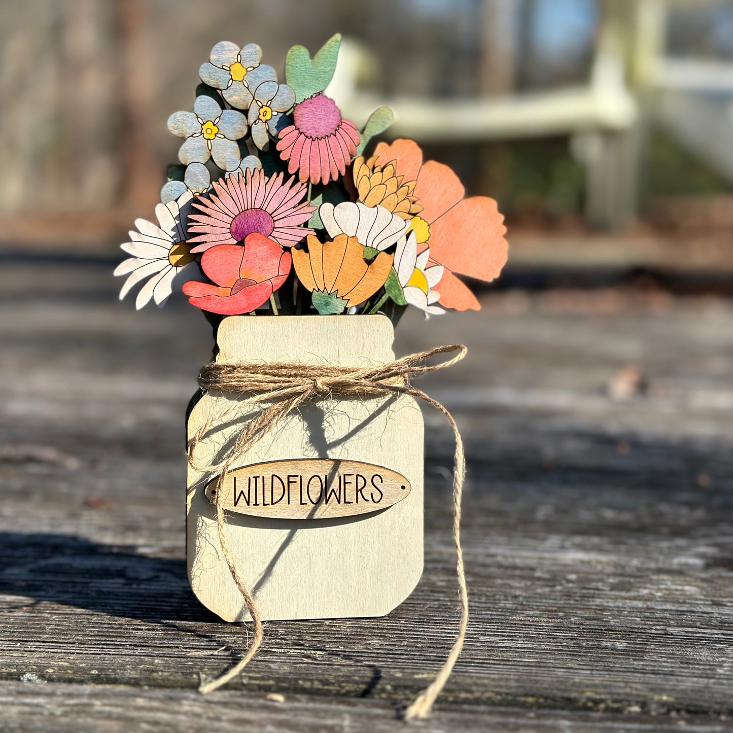 Wildflower Mason Jar Craft Kit - Standard