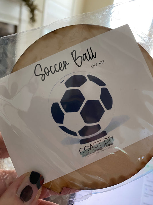 Standing Soccer Ball