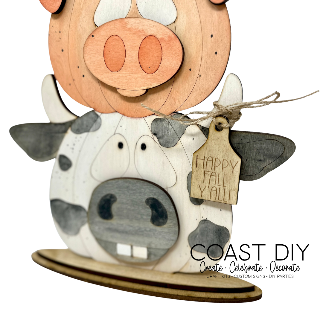 Farm Life Stacked Pumpkins DIY Craft Kit