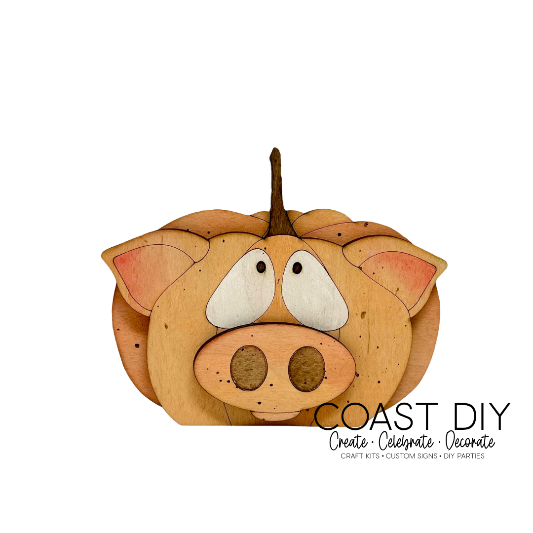 Piggy Pumpkin DIY Craft Kit