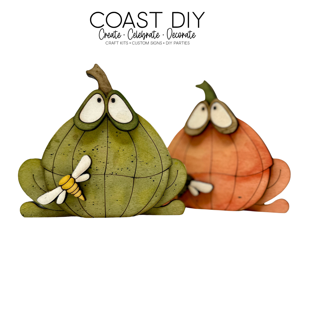 Frog Pumpkin DIY Craft Kit