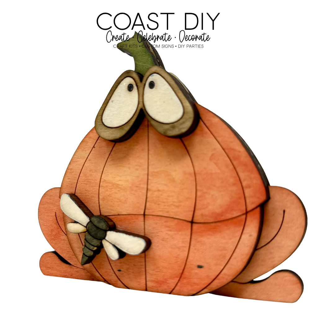 Frog Pumpkin DIY Craft Kit