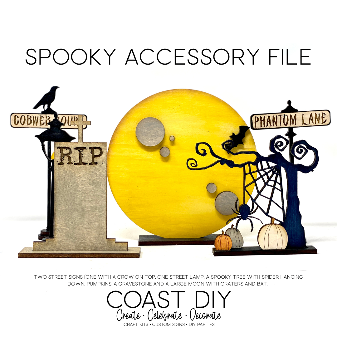 COMPLETE BUNDLE of the entire Spooky Village + Stain kit