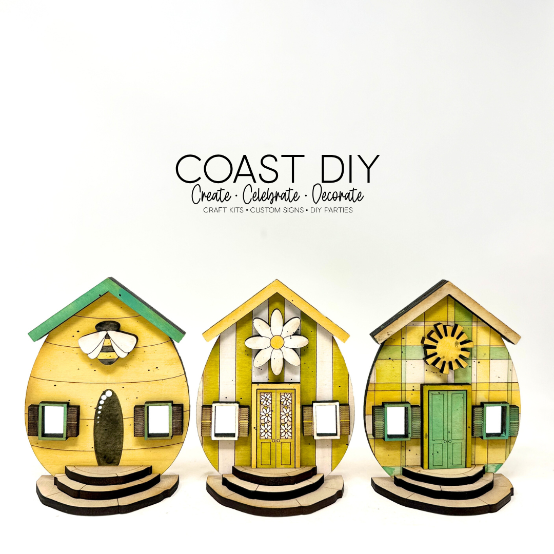 Spring Egg Houses