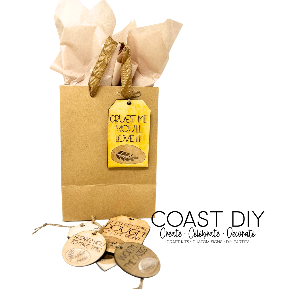 Sourdough Themed Gift Tags