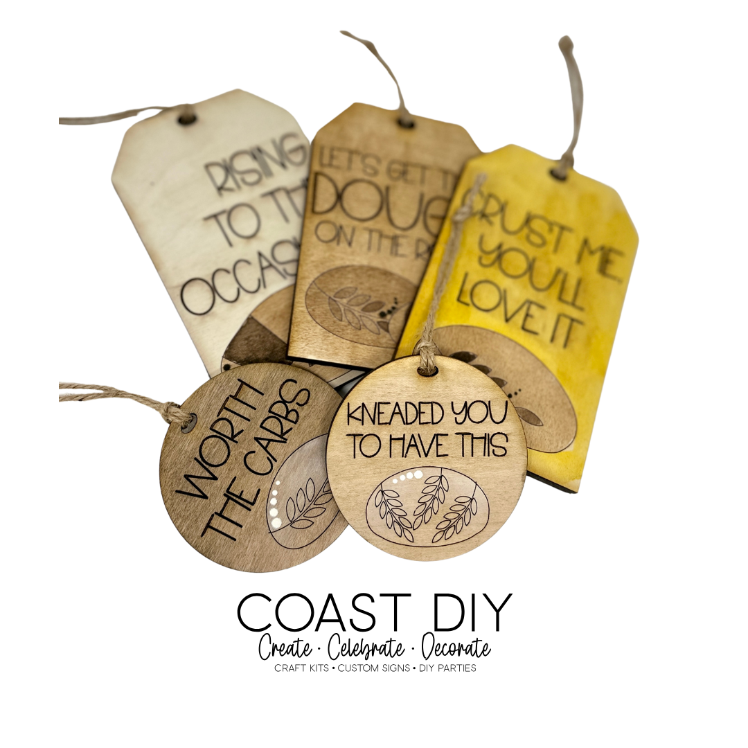Sourdough Themed Gift Tags