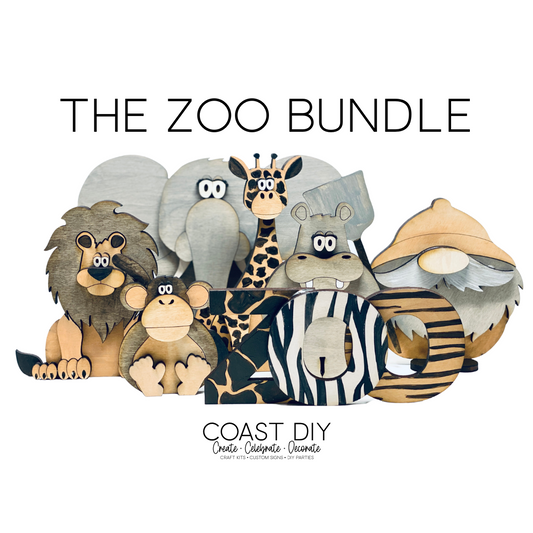 Zoo Bundle of Craft Kits