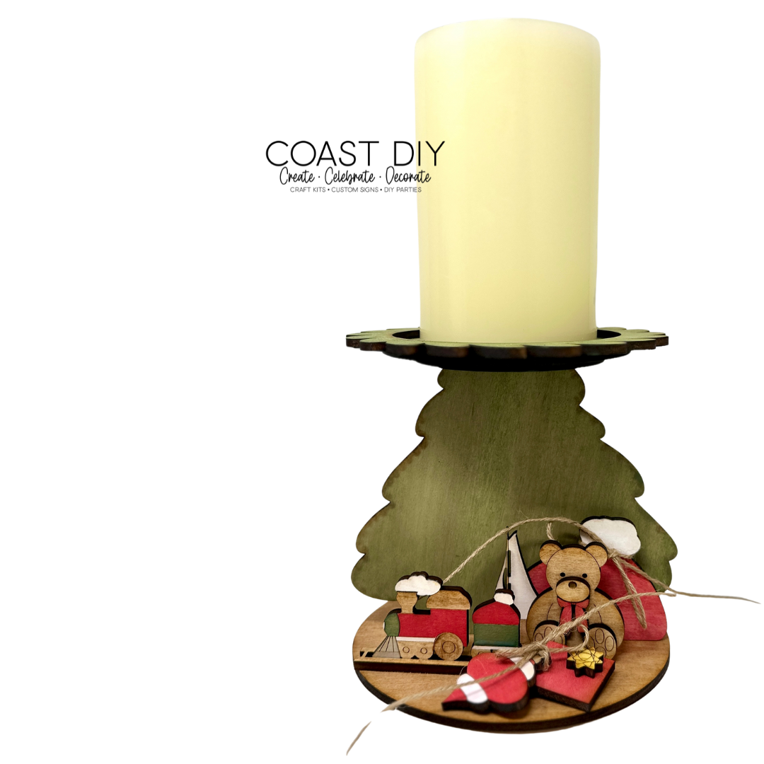 Christmas Tree Candle Holder