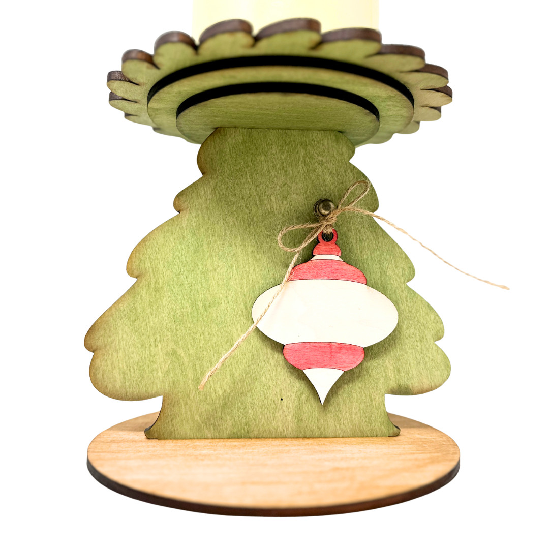 Christmas Tree Candle Holder