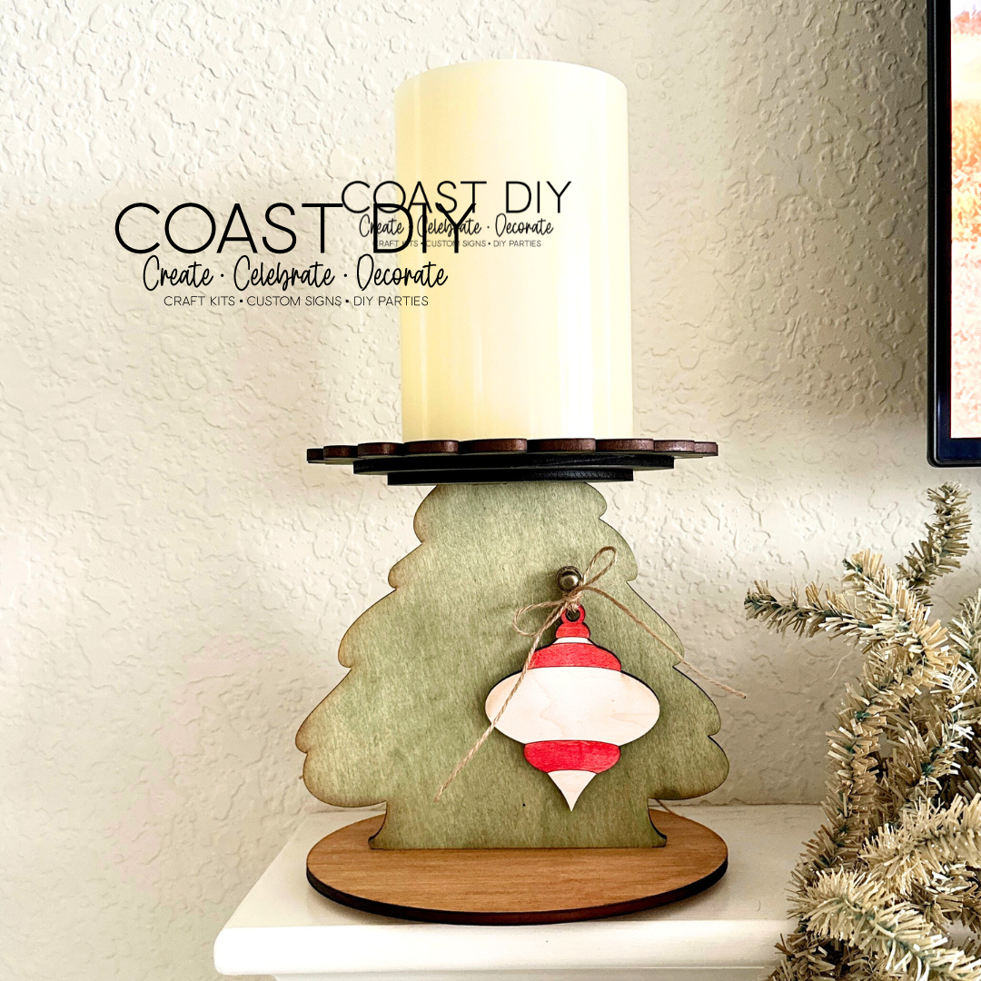 Christmas Tree Candle Holder