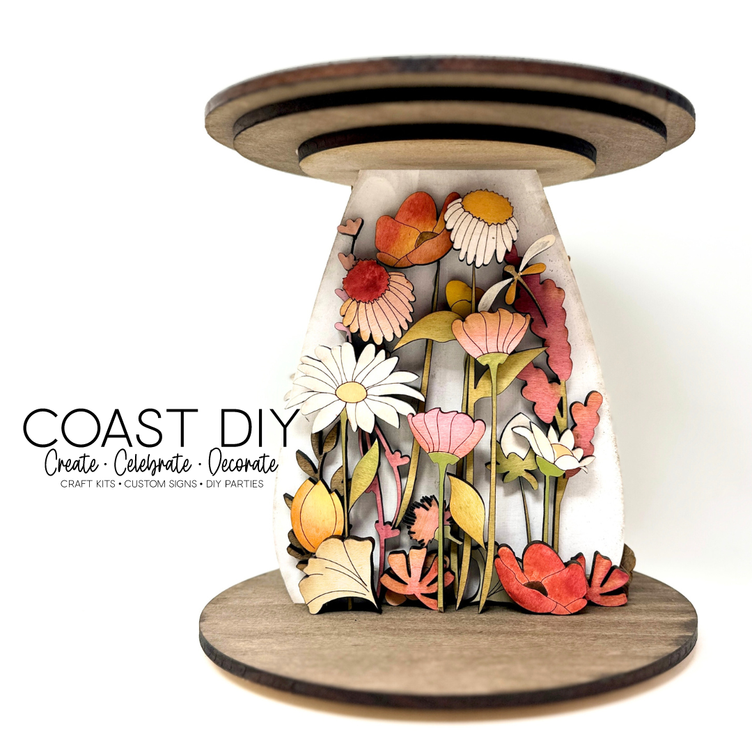 Wildflower Candle Holder