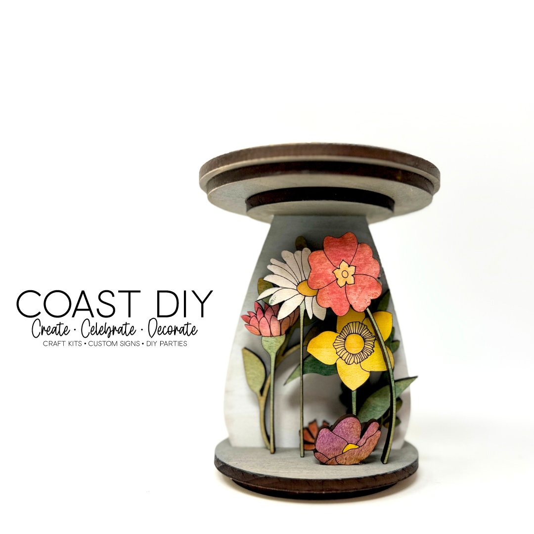 Wildflower Candle Holder