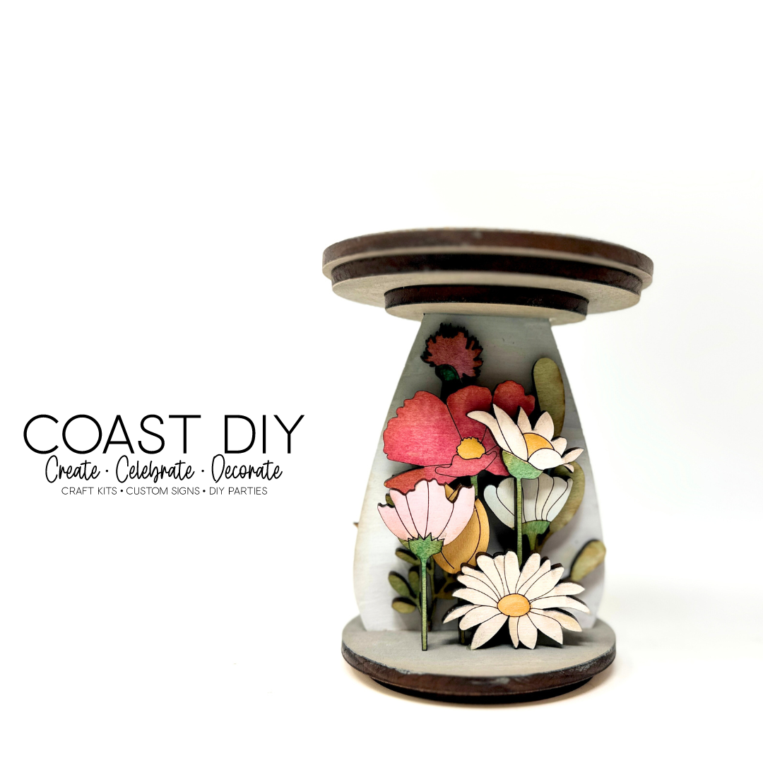 Wildflower Candle Holder