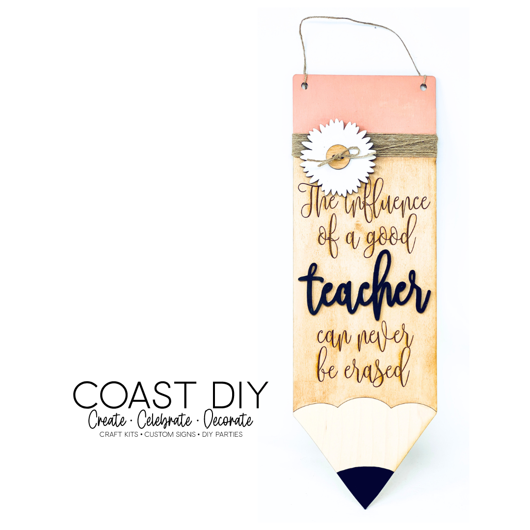 Teacher Influence Pencil Craft Kit