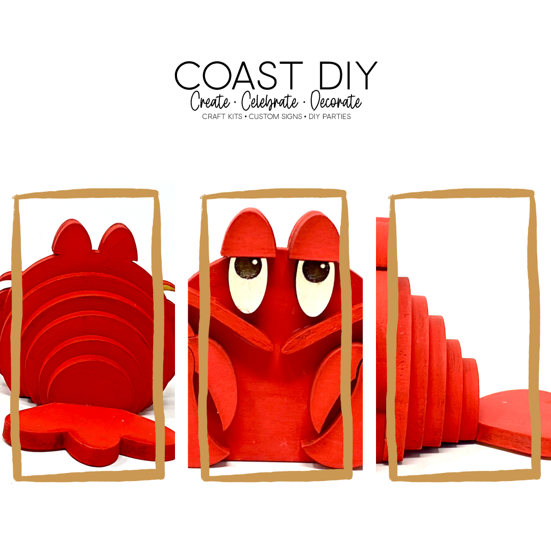 Lobster Trap and Bouy Shelf Decor