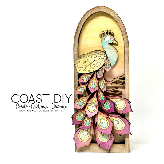 Peacock Dimensional Arch