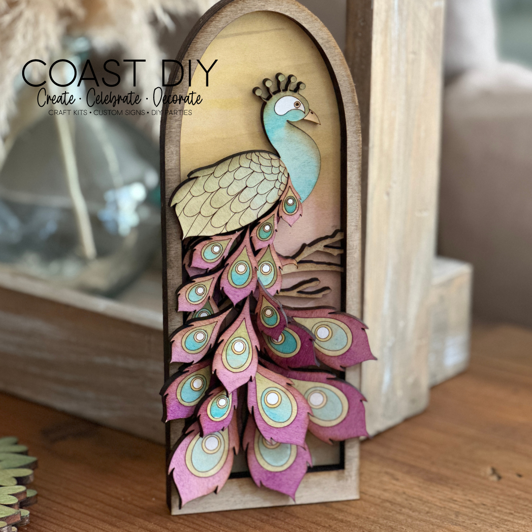 Peacock Dimensional Arch