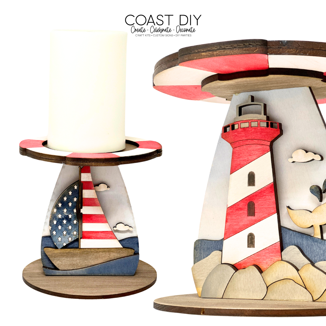 Nautical Candle Holder