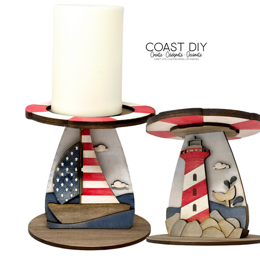 Nautical Candle Holder