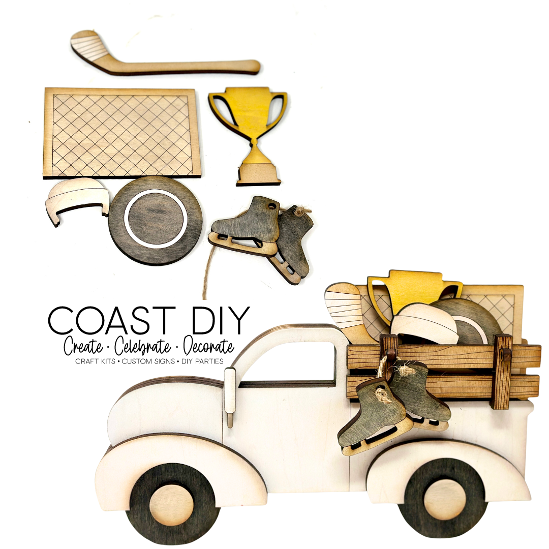 Interchangeable Vintage Truck Shelf Sitter