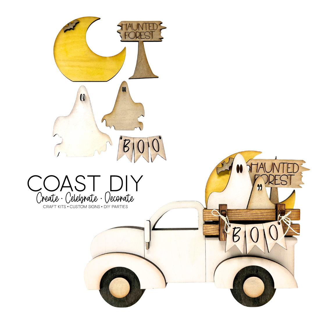 Interchangeable Vintage Truck Shelf Sitter