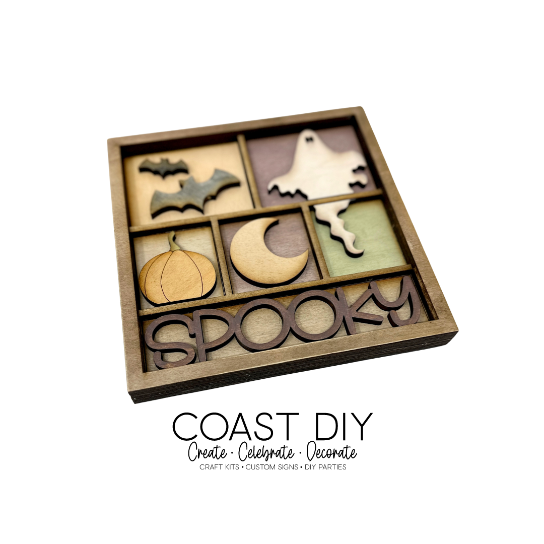 ShadowBox Insert: Spooky