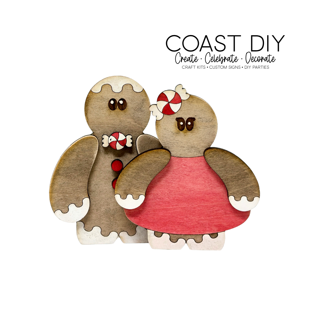 Gingerbread Family Craft Kit
