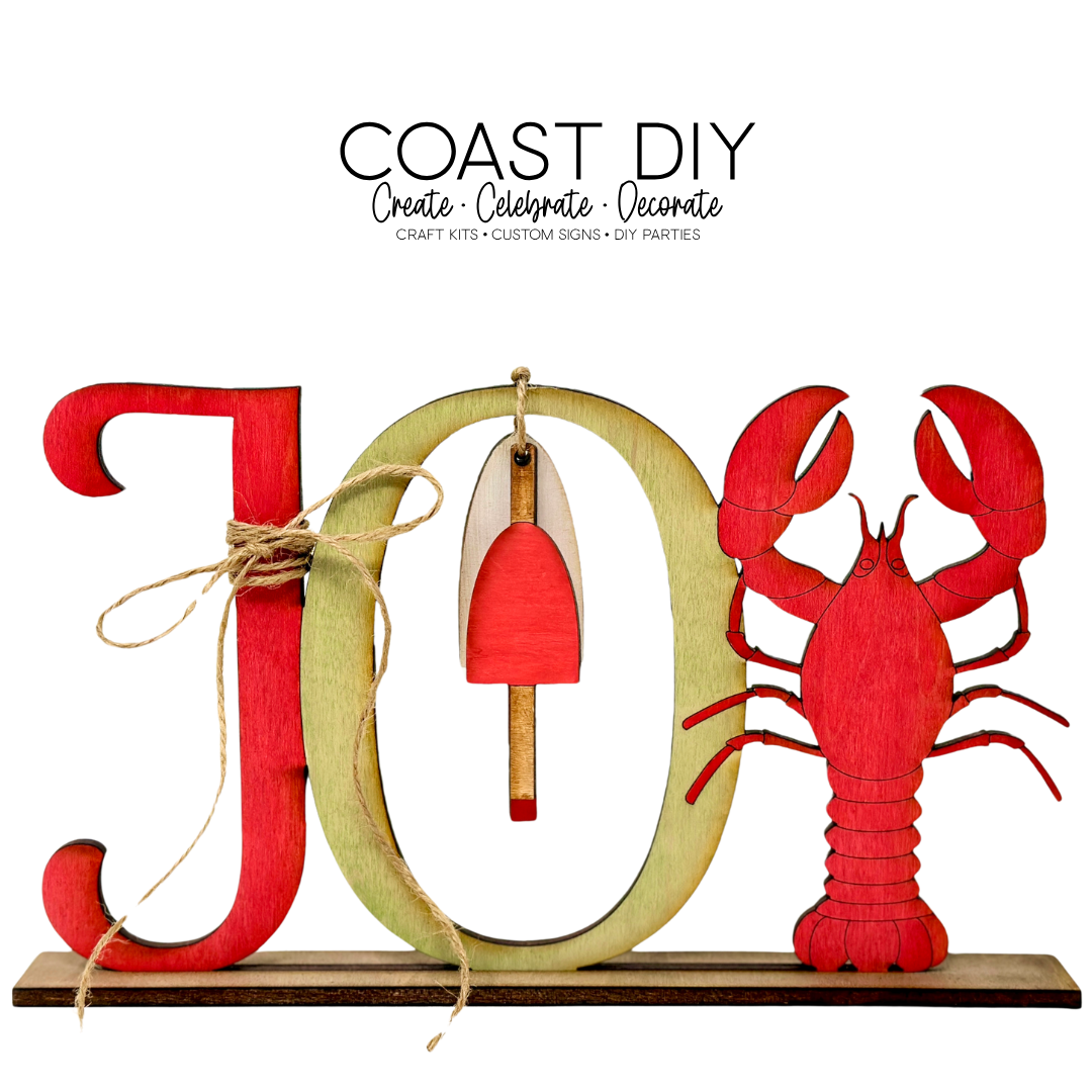 Lobster Joy Shelf Sitter Craft Kit