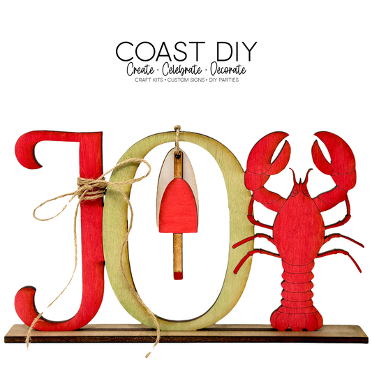 Lobster Joy Shelf Sitter Craft Kit