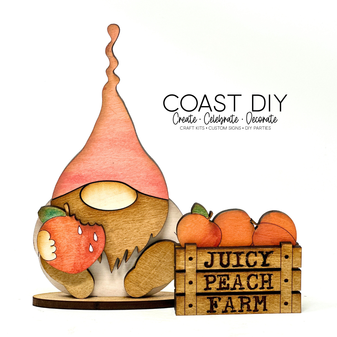 Juicy Peach Farm Gnome