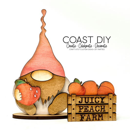 Juicy Peach Farm Gnome