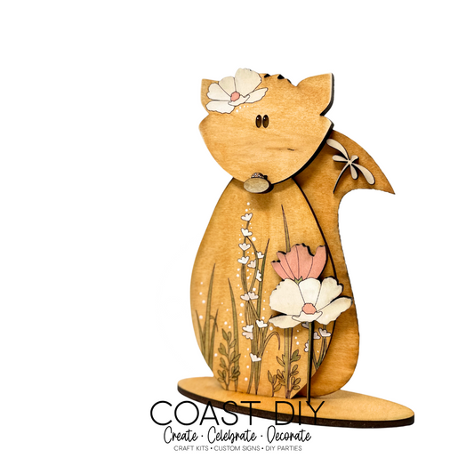 Wildflower Fox Craft Kit
