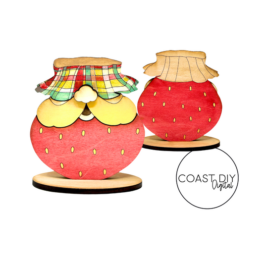 Strawberry Jam Gnome and Strawberry Jam