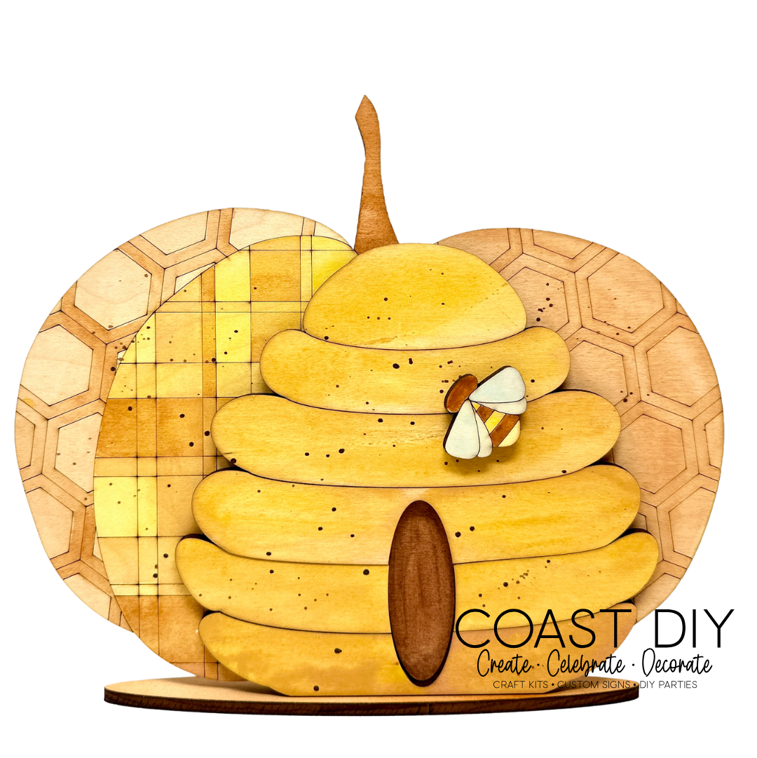 Beehive Pumpkin Craft Kit