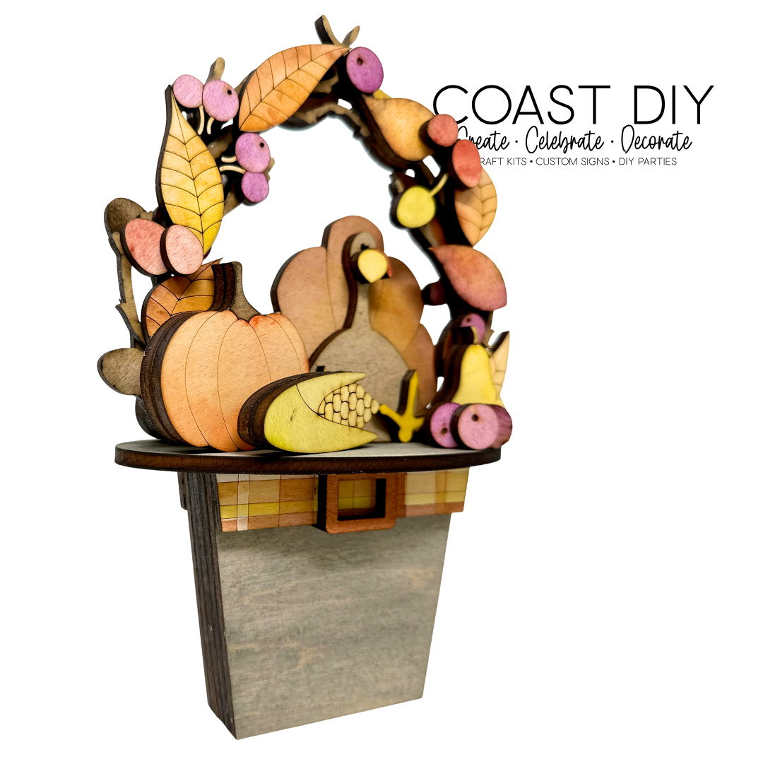 Pilgrim Hat Shelf Sitter Craft Kit