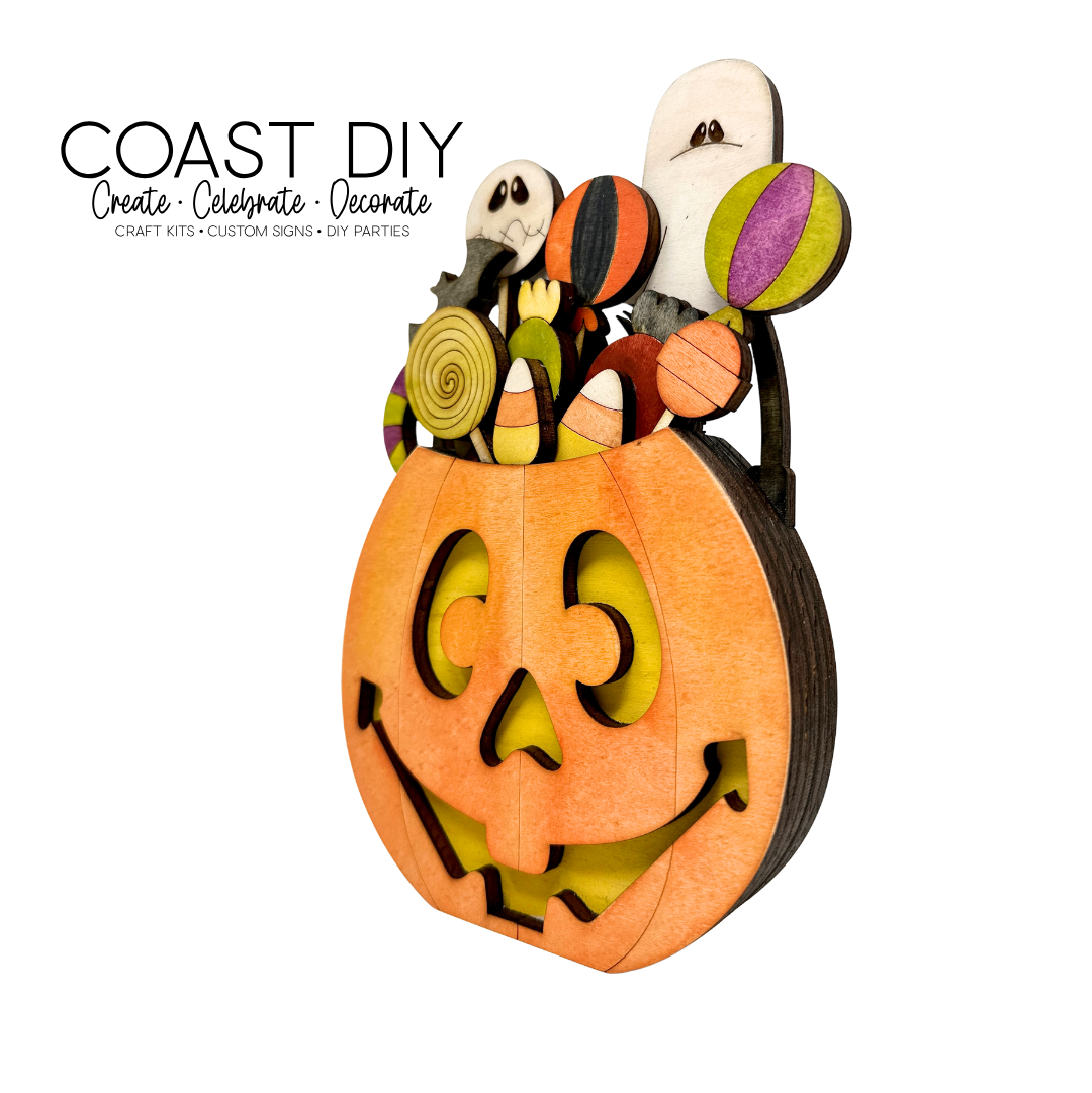 Vintage Candy Bucket Craft Kit