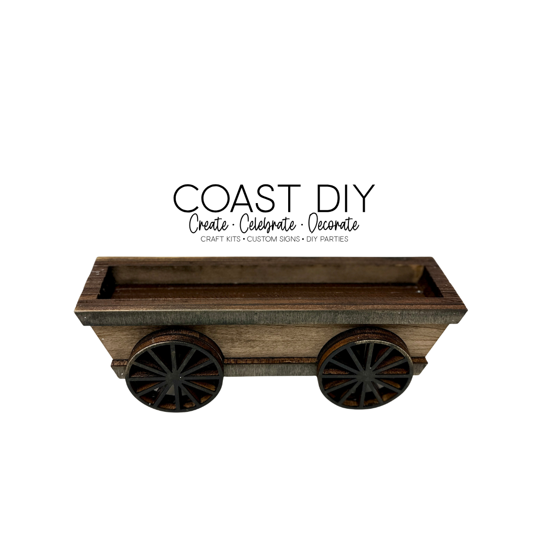 Scarecrow Pumpkin Wagon