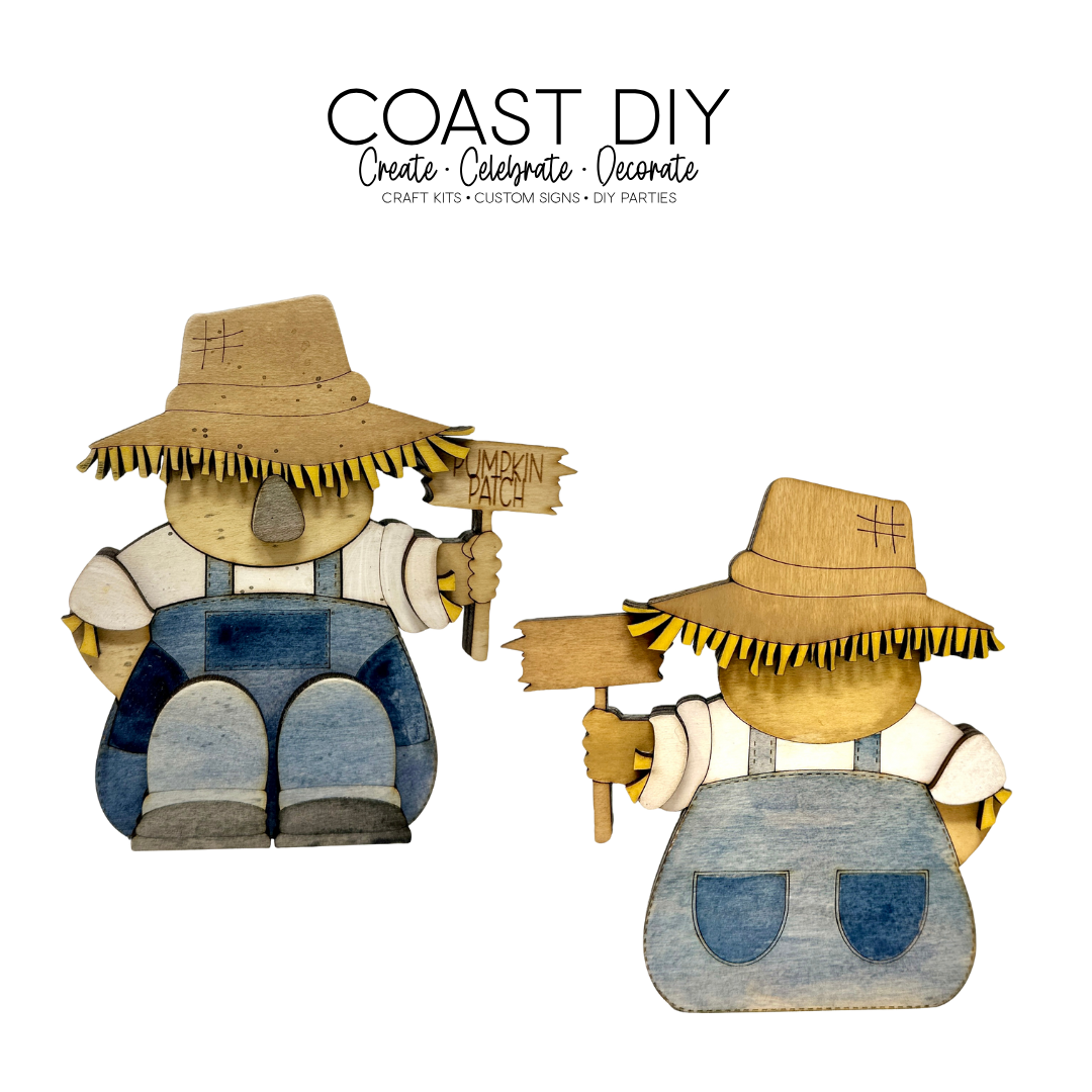 Scarecrow Pumpkin Wagon