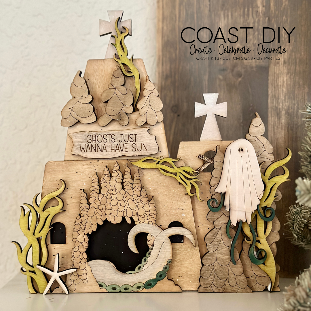 Haunted Sand Castle