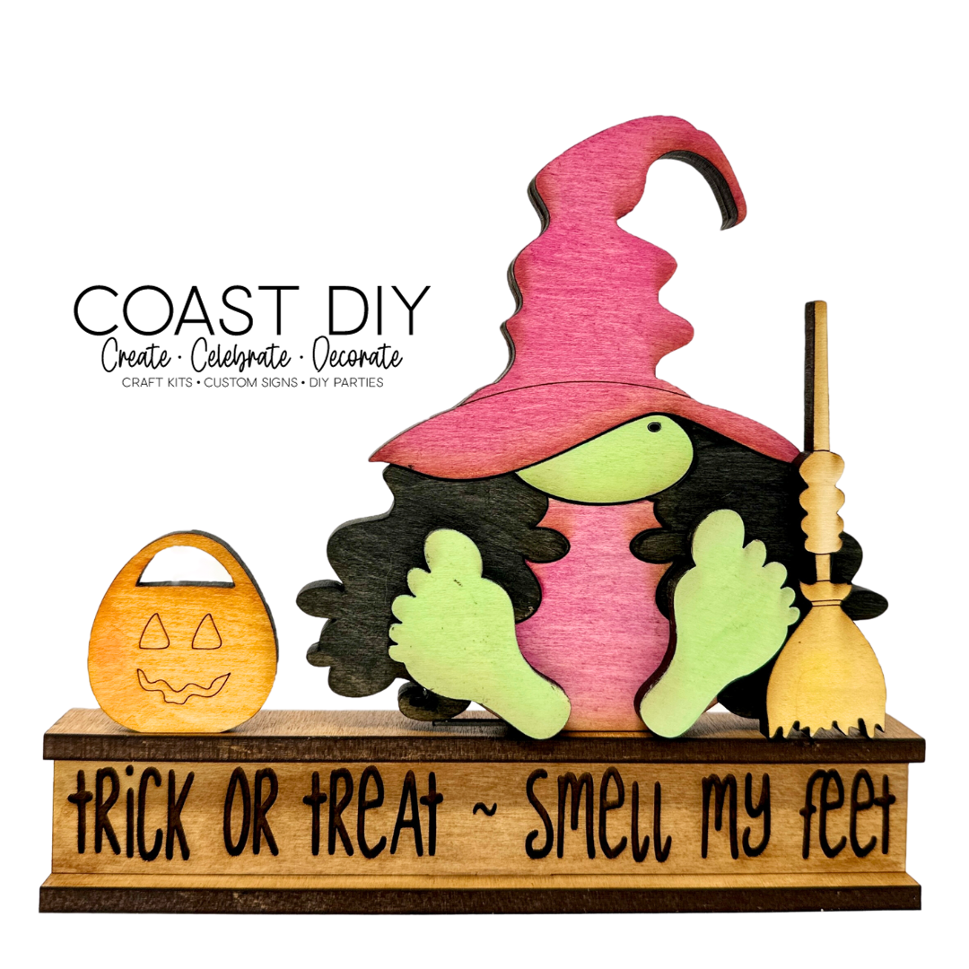 Smell my feet Halloween Gnomes