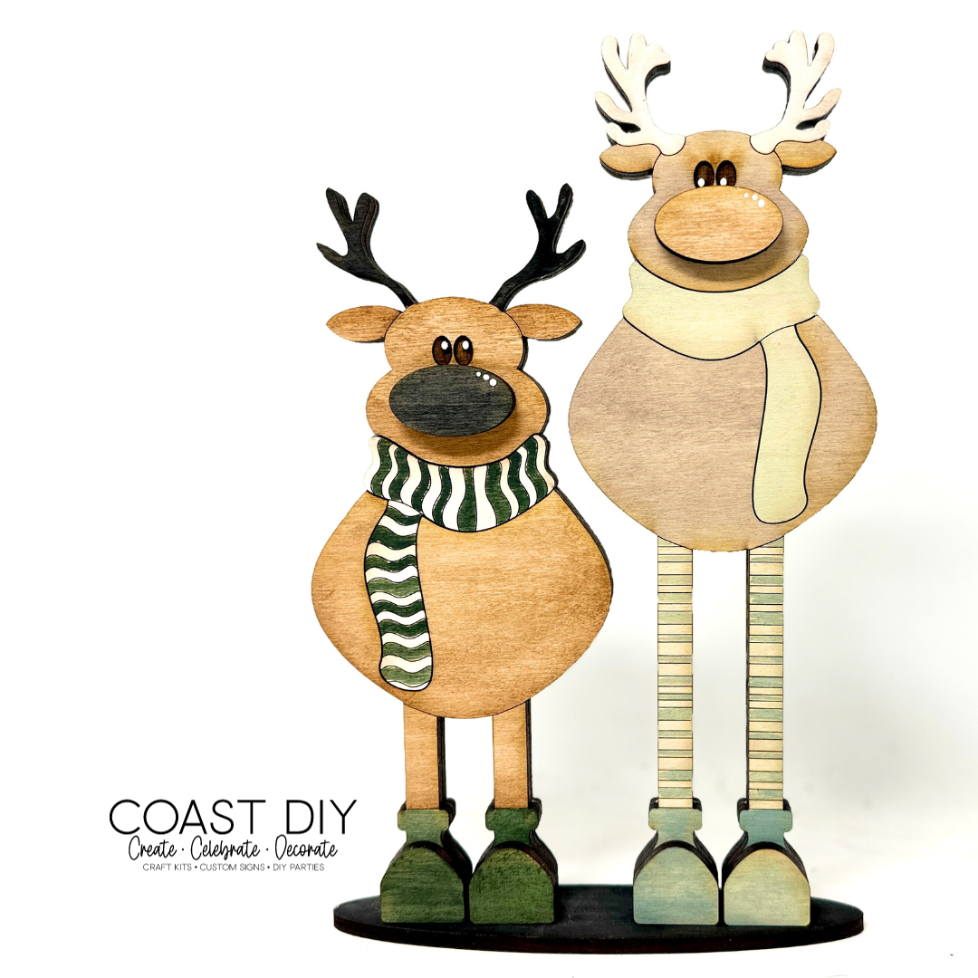 Tall Reindeer Duo