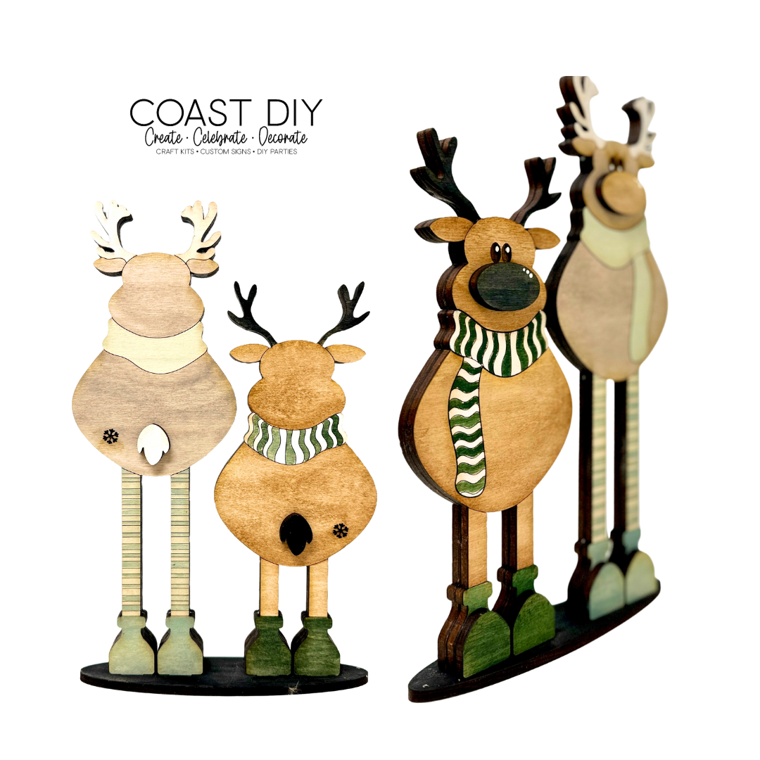 Tall Reindeer Duo