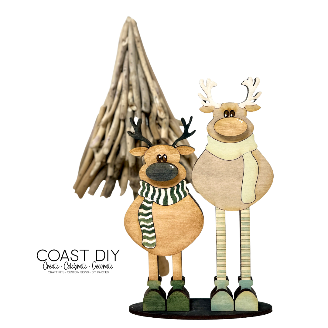 Tall Reindeer Duo