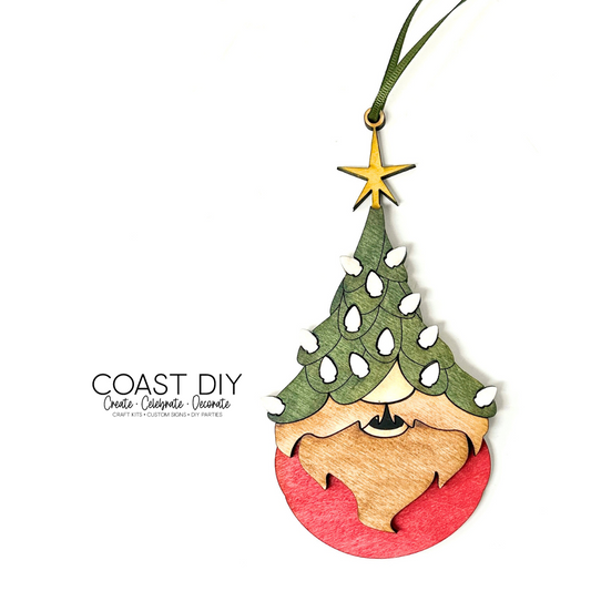 Ceramic Gnome Ornament