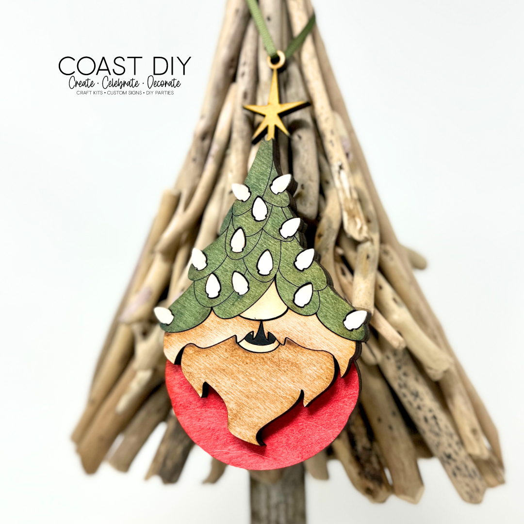 Ceramic Gnome Ornament