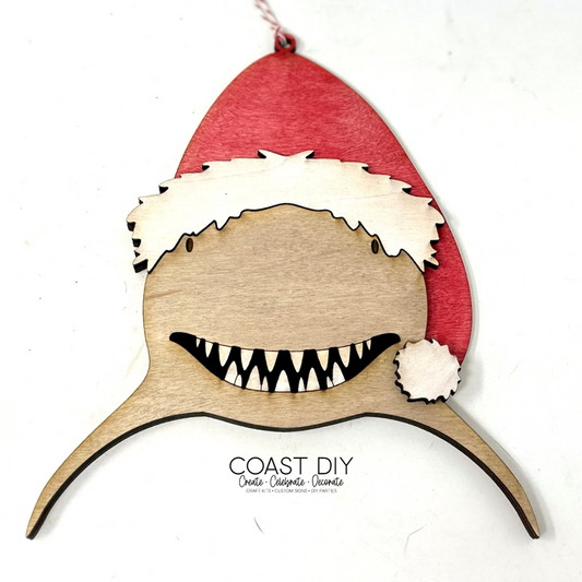Santa Jaws Ornament