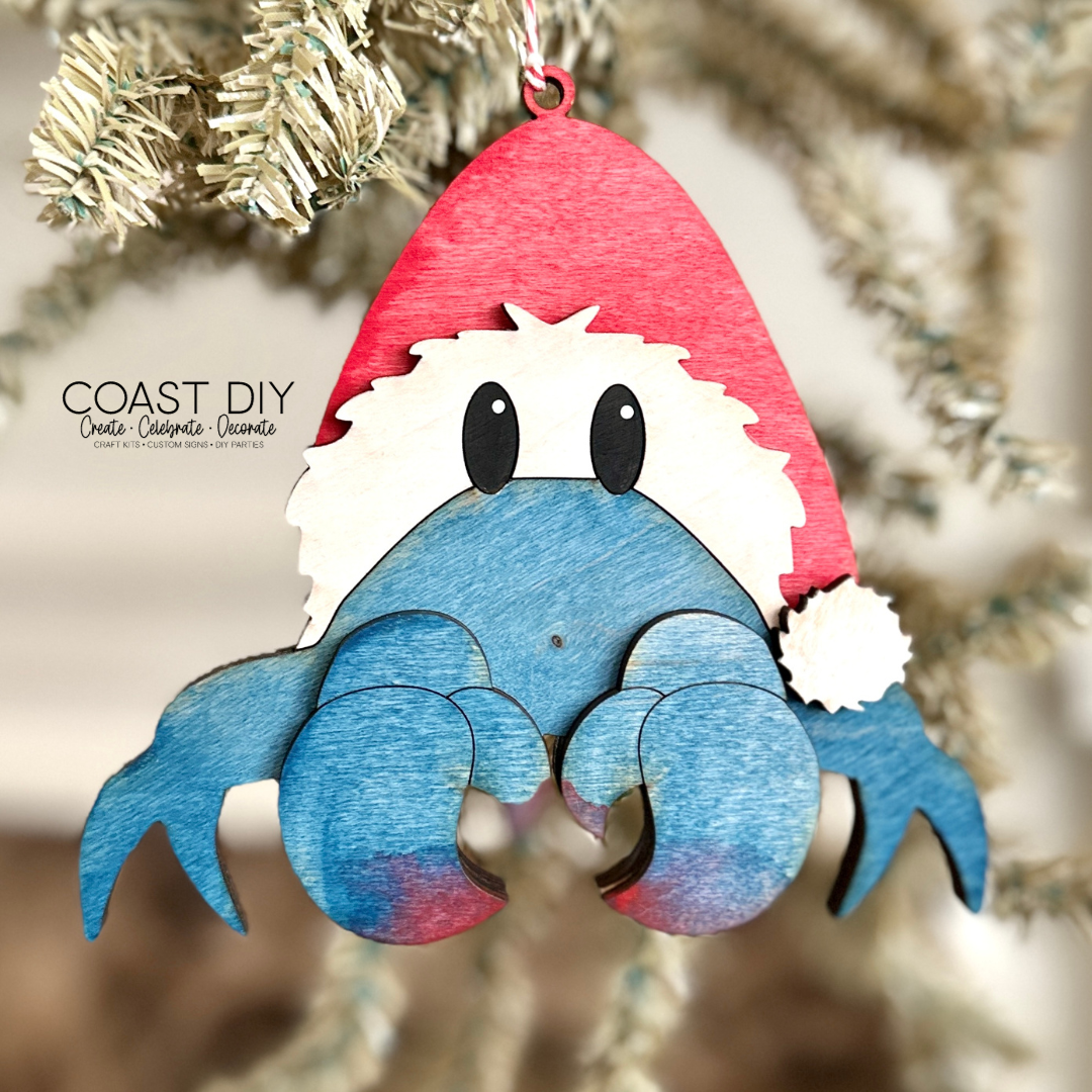 Santa Claws Ornament