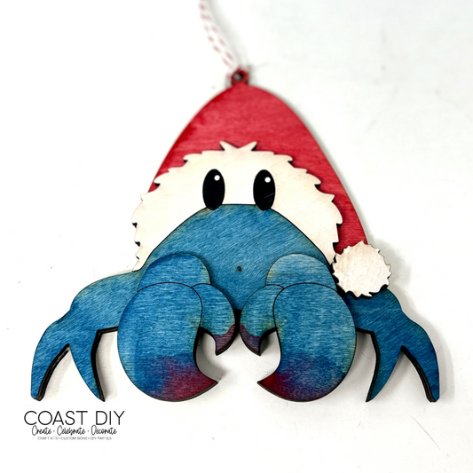 Santa Claws Ornament